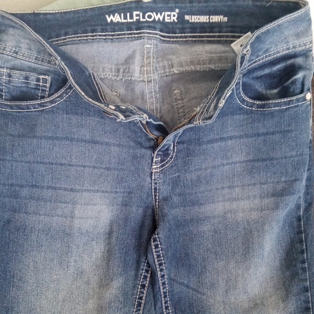 Wallflower High Rise Dark Blue Jeans